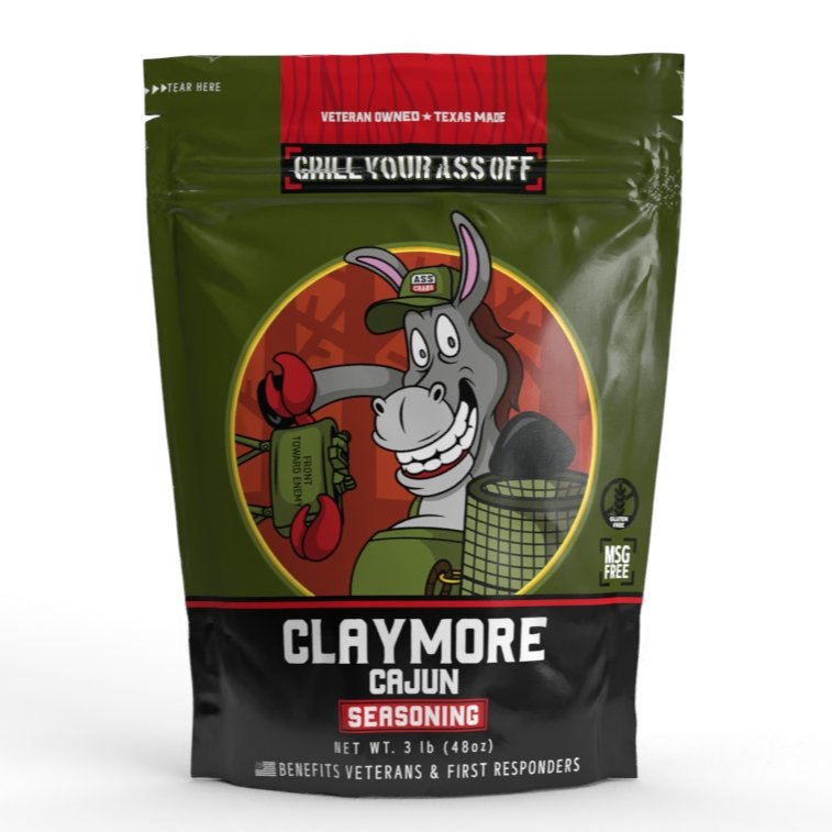 Grill Your Ass Off Claymore Cajun Seasoning
