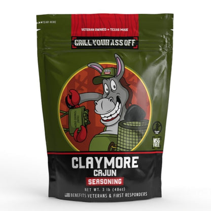 Grill Your Ass Off Claymore Cajun Seasoning