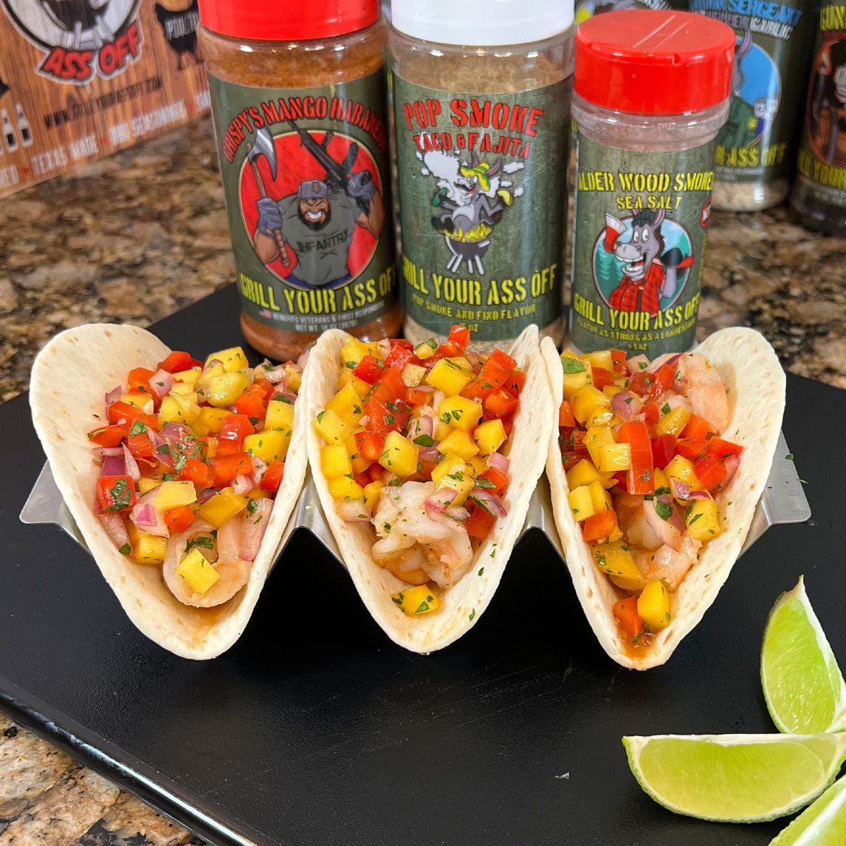 Grill Your Ass Off Crispy's Mango Habanero