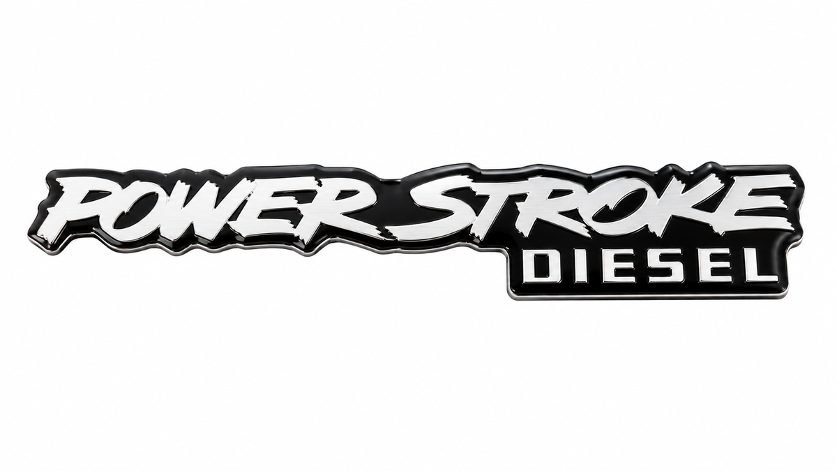 Complete Performance PowerStroke Emblem - 1994-1997 Ford F-Series