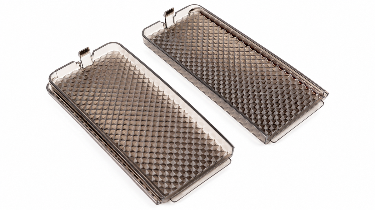 Complete Performance Door Lenses - Smoked - 1992-1997 Ford F-Series - BLEM