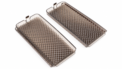 Complete Performance Door Lenses - Smoked - 1992-1997 Ford F-Series - BLEM