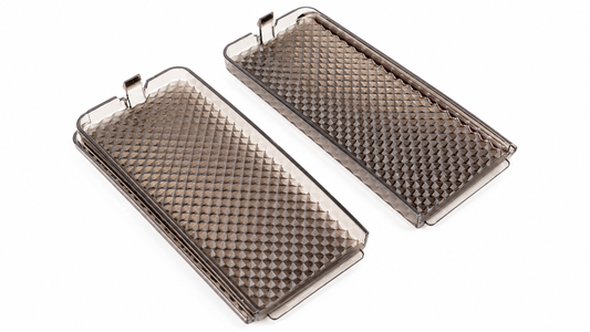 Complete Performance Door Lenses - Smoked - 1992-1997 Ford F-Series - BLEM