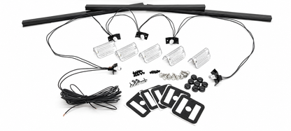 Complete Performance Lund Sun Visor Complete Kit - 1992-1997 Ford F-Series & Bronco