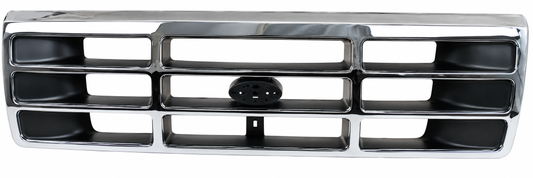 Complete Performance BLEM Chrome Grille -1992-1997 Ford F-Series & Bronco