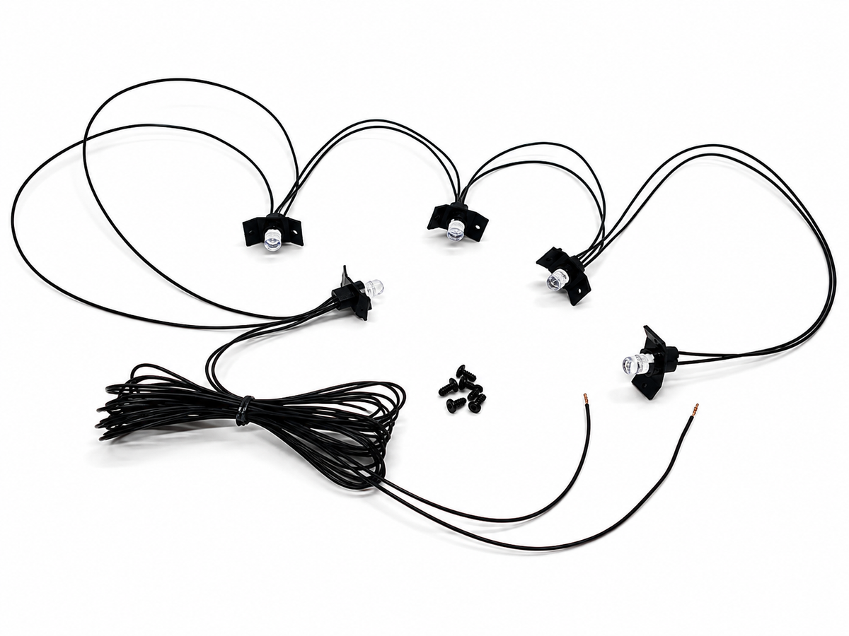 Complete Performance Lund Lighted Visor Replacement Harness w/LED Bulbs