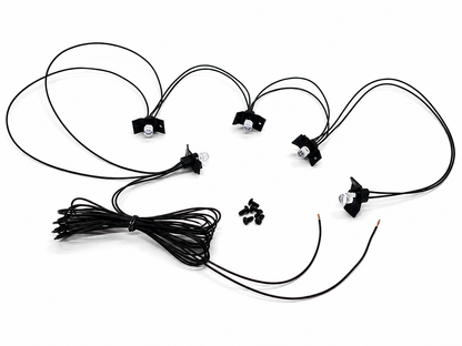 Complete Performance Lund Lighted Visor Replacement Harness w/LED Bulbs