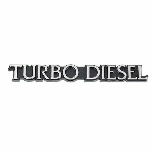 Turbo Diesel Emblem - 1987 - 1994 Ford F-Series