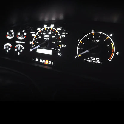 Cluster Faceplate Kit - Diesel - 1992-1997 Ford F-Series