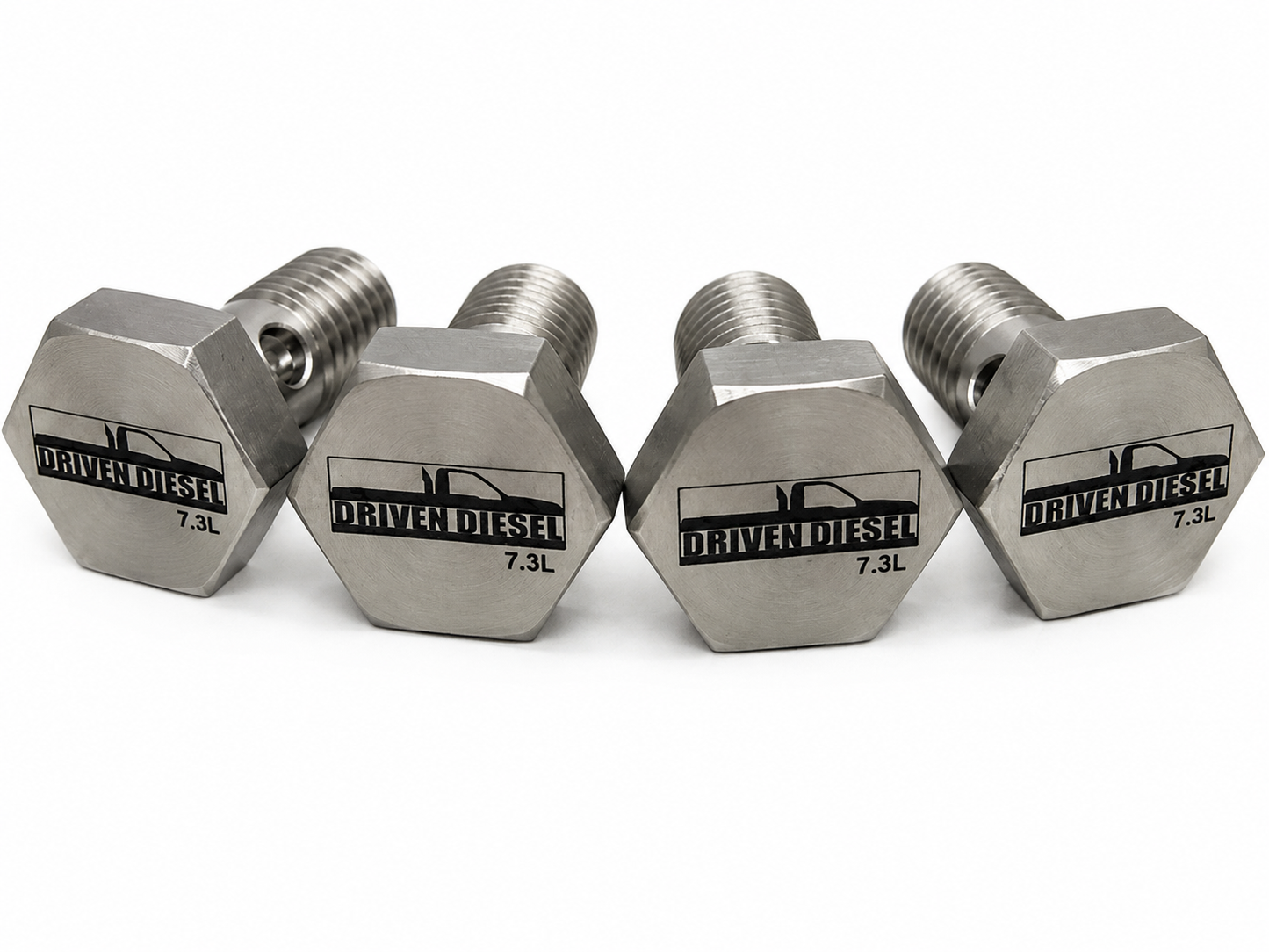 Driven Diesel 7.3L High Flow Banjo Bolt Kit - 1994-2003 Ford F-Series