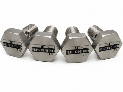 Driven Diesel 7.3L High Flow Banjo Bolt Kit - 1994-2003 Ford F-Series