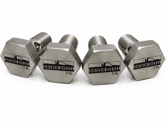 Driven Diesel 7.3L High Flow Banjo Bolt Kit - 1994-2003 Ford F-Series
