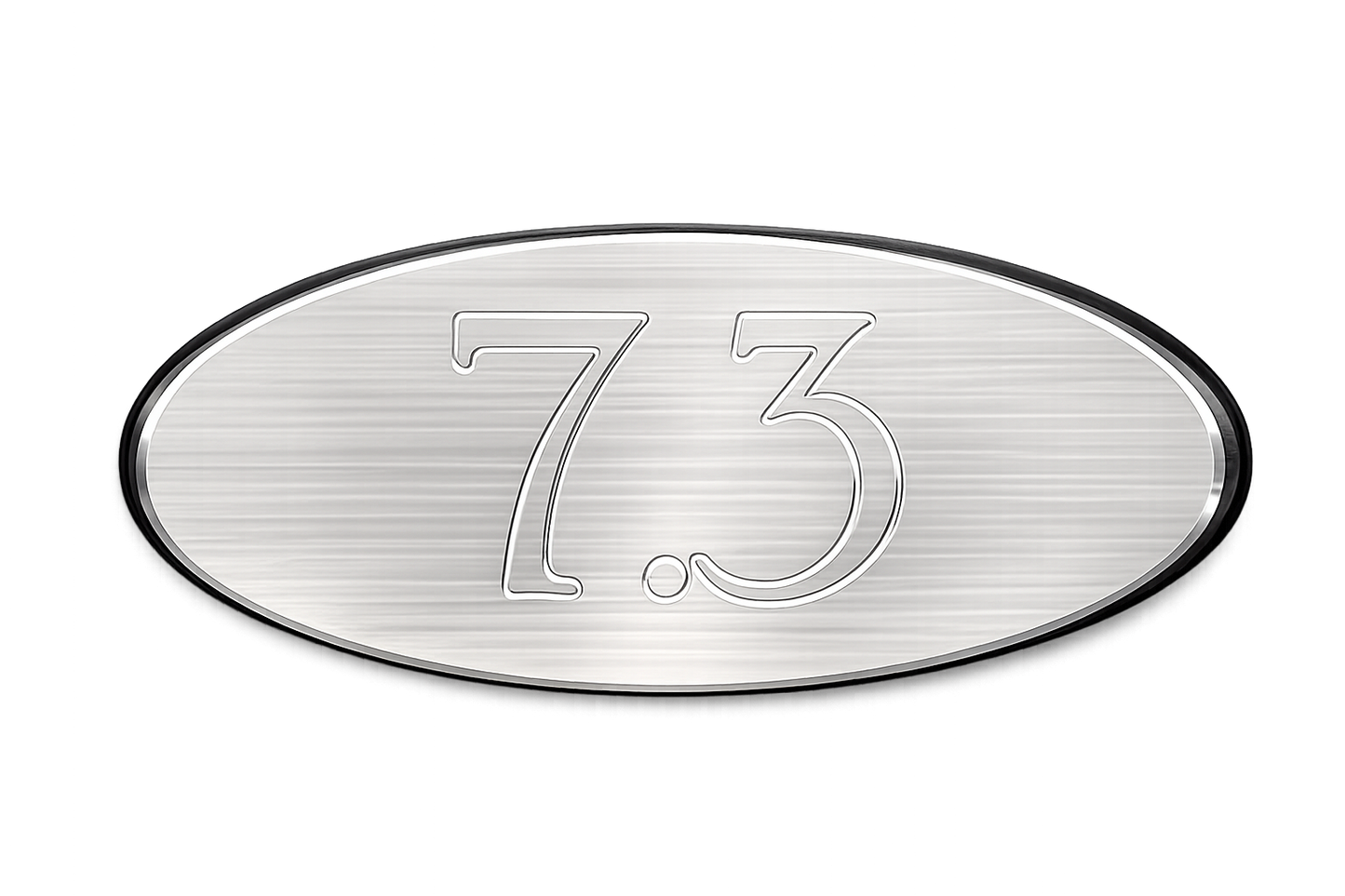 Diesels and Dirtbags Billet Grille Emblem – 1992–1997 Ford F-Series