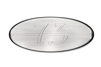 Diesels and Dirtbags Billet Grille Emblem – 1992–1997 Ford F-Series