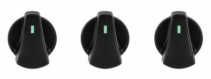 HVAC Control Knob Set (3-Piece) - 1992–1997 Ford F-Series & Bronco