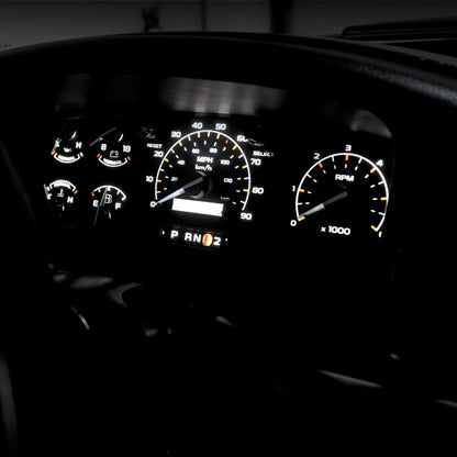 92-96 Cluster Faceplate Kit - Gas - F-Series