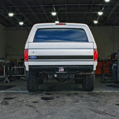 Desolate Motorsports Plate Rear Bumper – 1980–1996 Ford F-Series