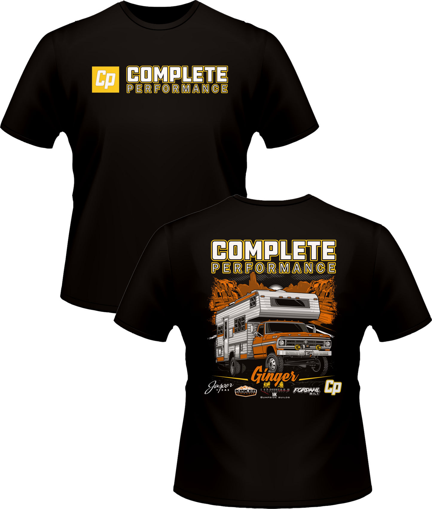 Ginger The Motorhome - Feburary Edition T-Shirt