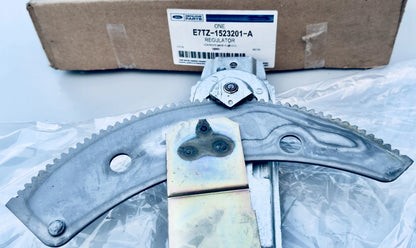 NOS OEM Ford Window Regulator E7TZ 1523201-A 1980-1992 F150 Bronco F250 F350 (ONLY ONE) - OBSOLETE
