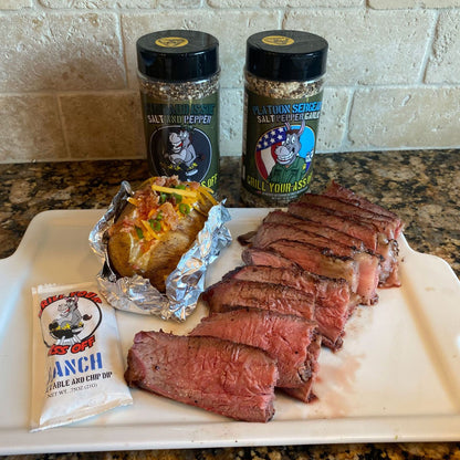 Grill Your Ass Off Standard Issue Salt & Pepper