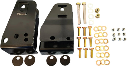 TTB Axle Pivot Drop Brackets - 1980-1997 Ford F250 4x4