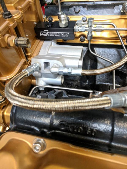 CNC Fabrication Fuel Bowl Delete Manifold - 1999-2003 Ford F-Series