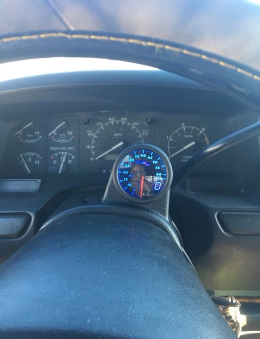 2-1/16" Single Gauge Manual Column Pod - 1992-1997 Ford F-Series & Bronco