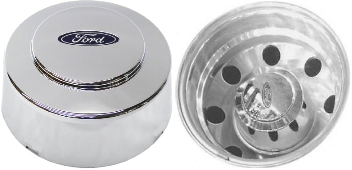 Ford OEM Dually Rear Center Hub Cap, 1994-1997 Ford F-Series-OBSOLETE