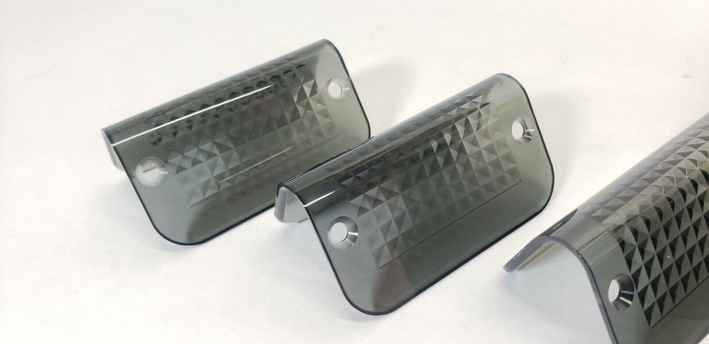 New Lund Moon Sun Cab Visor Replacement Light Lenses - Smoked