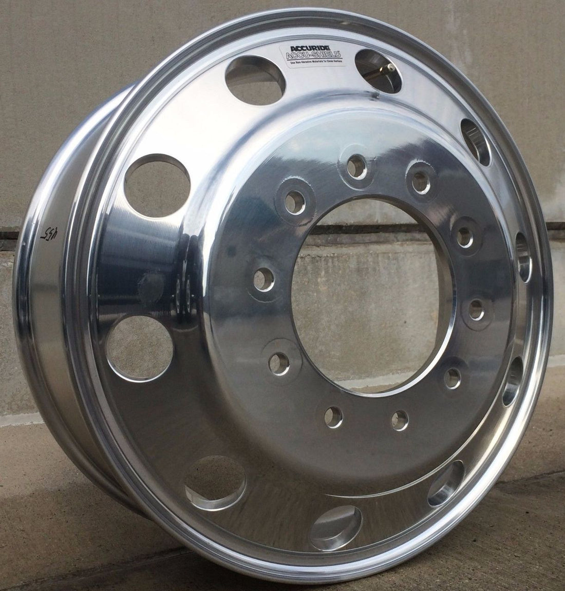 Aluminum 19.5 Dually Wheels, Ford Superduty F450-F550 - Alcoa ...