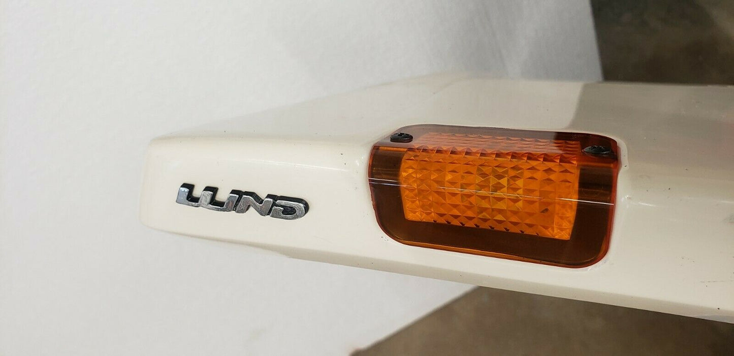New Lund Moon Sun Cab Visor Replacement Light Lenses - Amber