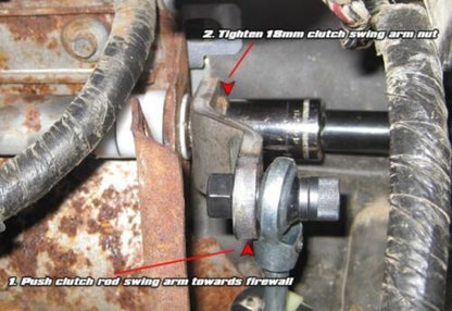 (1987-1997) F-Series & Bronco - Ford Clutch Rod Repair