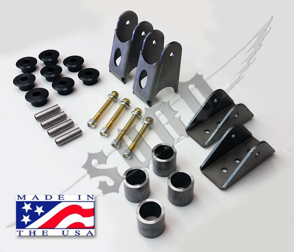 Sky Manufacturing Universal Traction Bar Bracket Kit Complete Performance